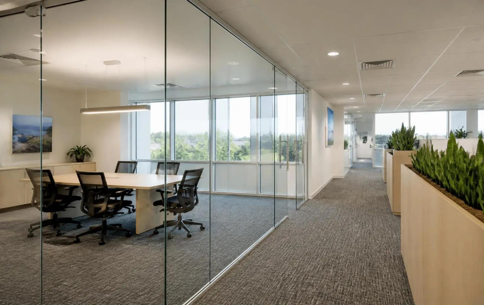 Design reference: frameless architectural glass system representative of Arvada, Colorado projects
