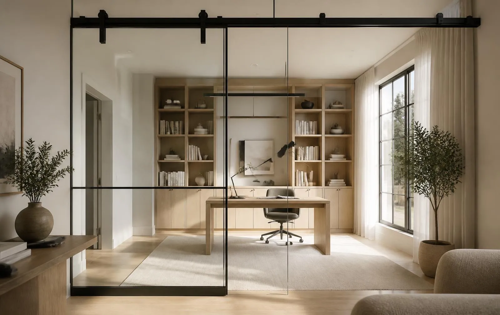 Design reference: frameless architectural glass system representative of Littleton, Colorado projects