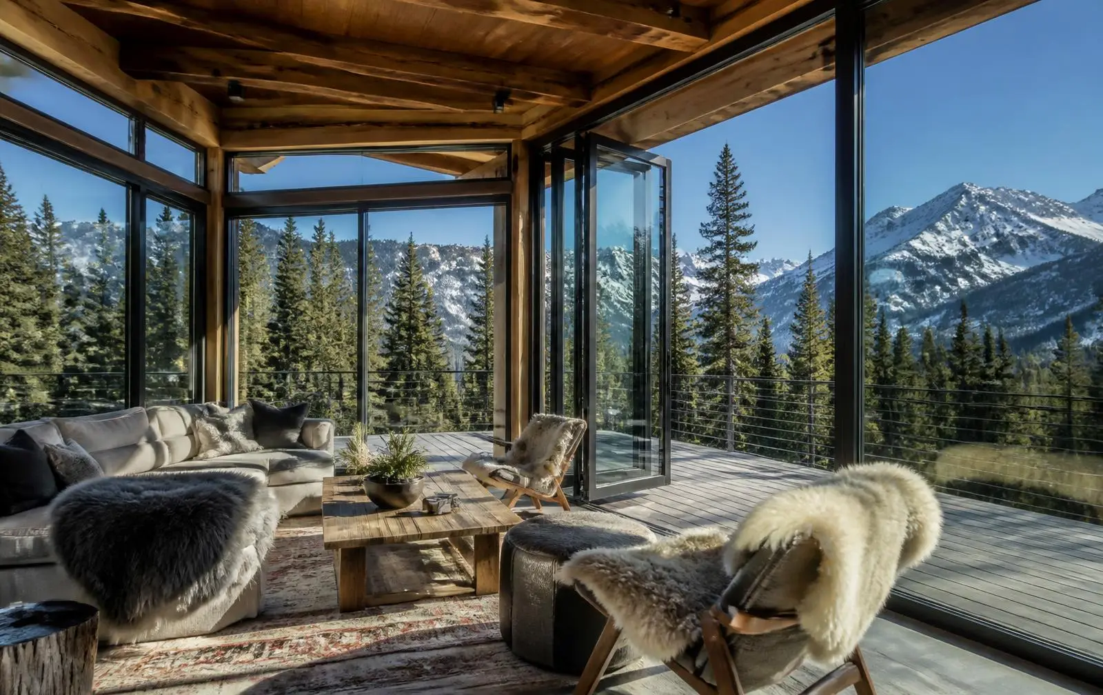 Design reference: frameless architectural glass system representative of Highlands Ranch, Colorado projects